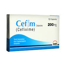 Cefim 200mg Capsules 10's