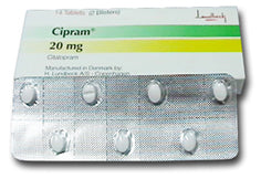 Cipram 20mg Tablets 14's