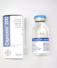 Ciproxin Inf 200mg 1 Vialx100ml