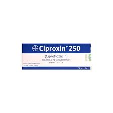 Ciproxin Tablets 250mg 10's