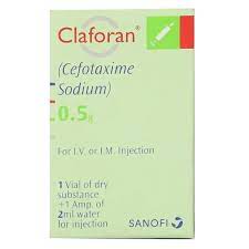 Claforan Injection 500mg 1 Vial