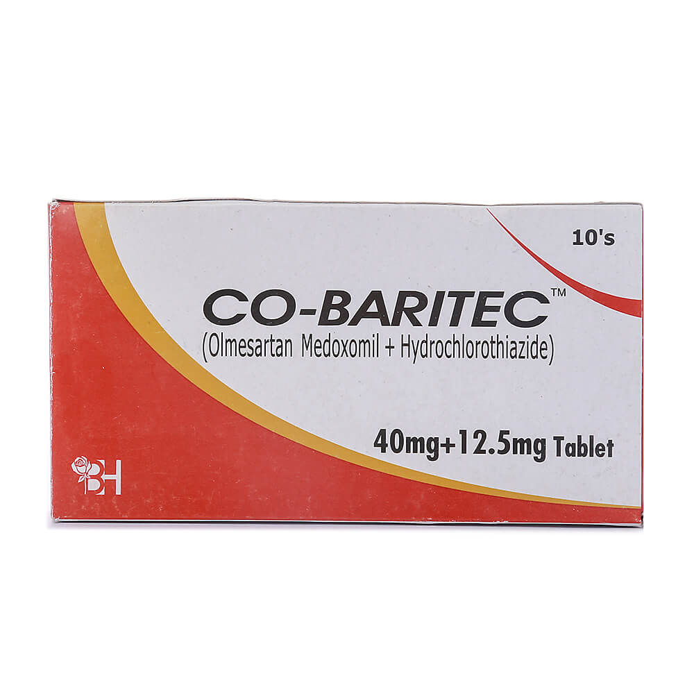 Co-Baritec Tablets 40/12.5mg 10's