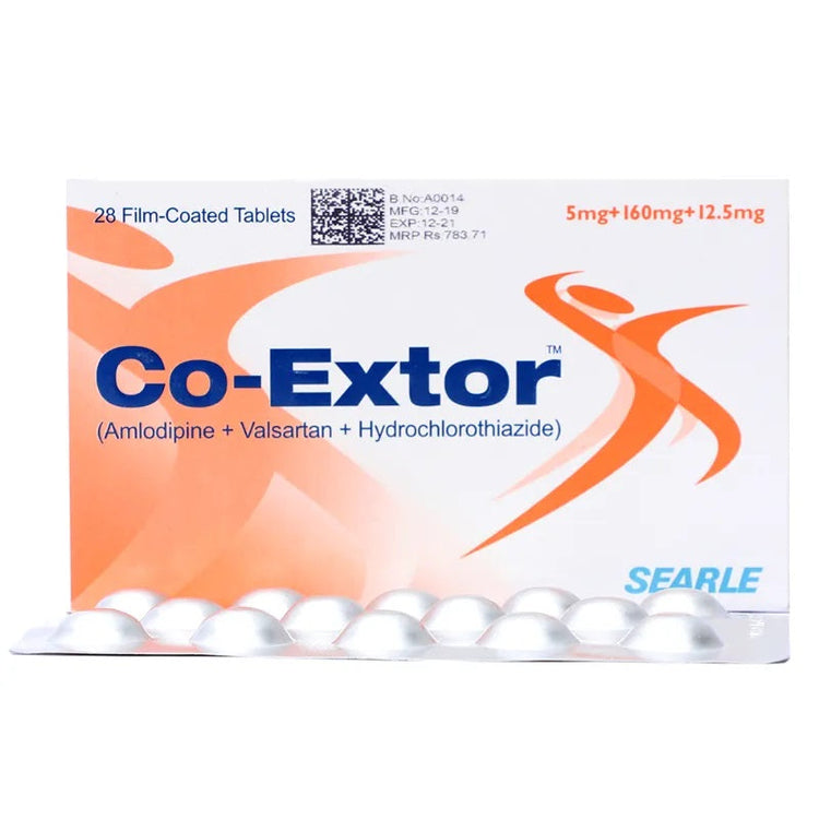 Co-Extor 5+160+12.5 Tab