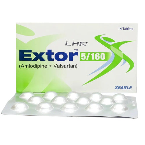 Extor Tablets 5/160mg 14's