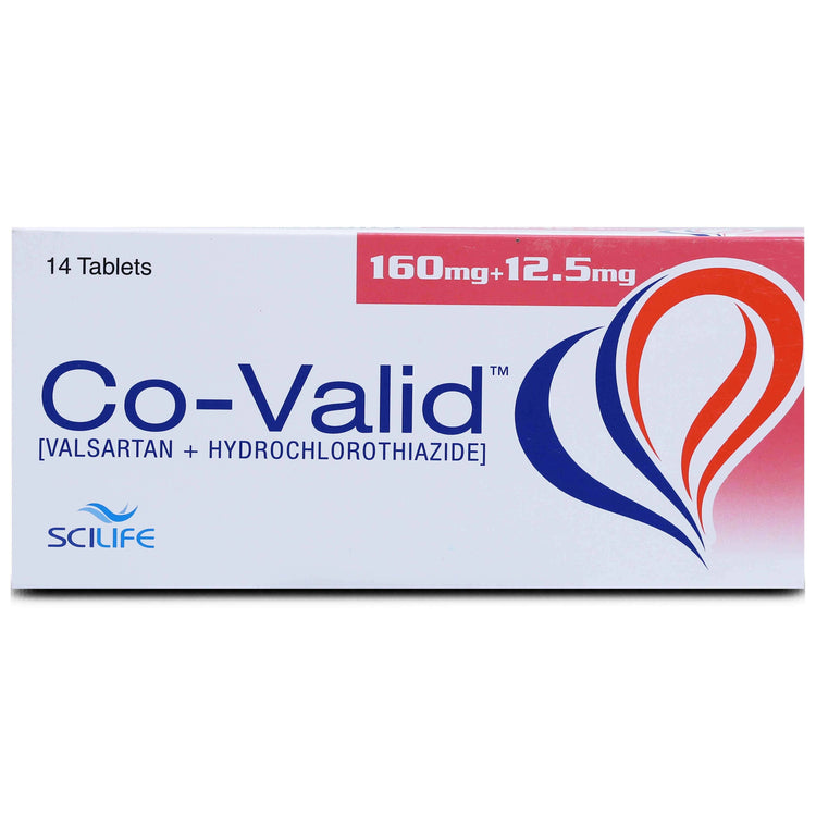 Co-Valid 160/12.5mg Tablets 14's