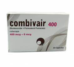 Combivair Rotacap 400/6mcg 30's