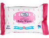 Cool & Cool Baby Wipes Travel Pack 25 Count