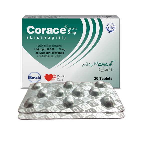 Corace Tablets 5mg 2X10's