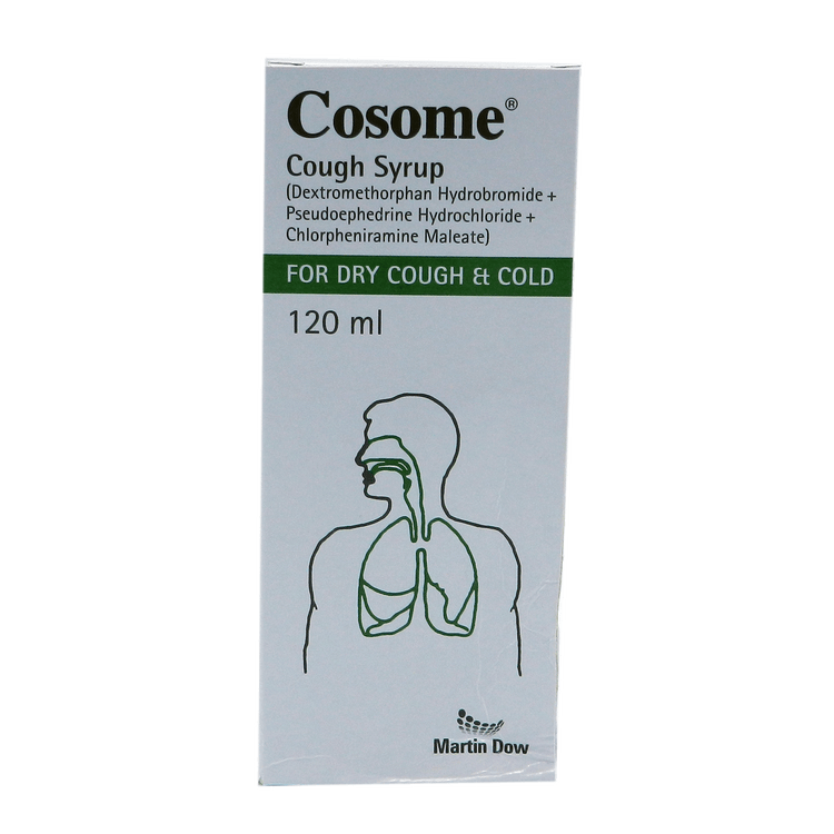 Cosome Cough Syp 120ML 1's