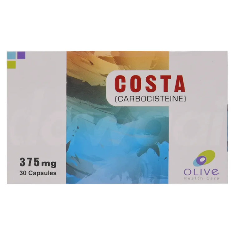 Costa 375mg Capsules 30's