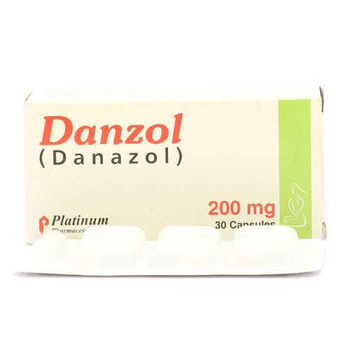 Danzol Capsules 200mg 30's