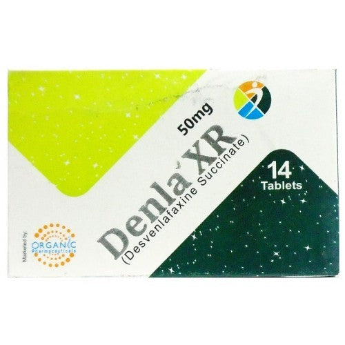 Denla Xr 50mg Tablets 14's