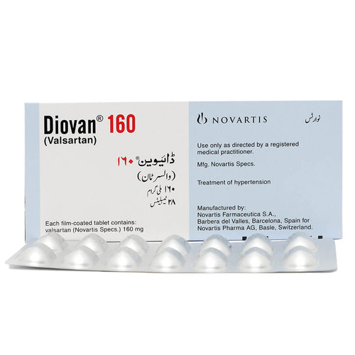 Diovan Tablets 160mg 28's