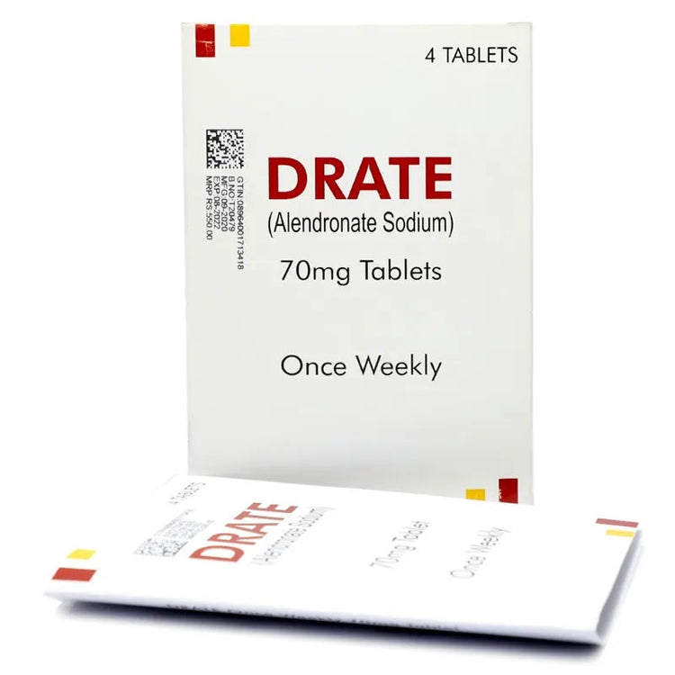 Drate Tablets 70mg 4's