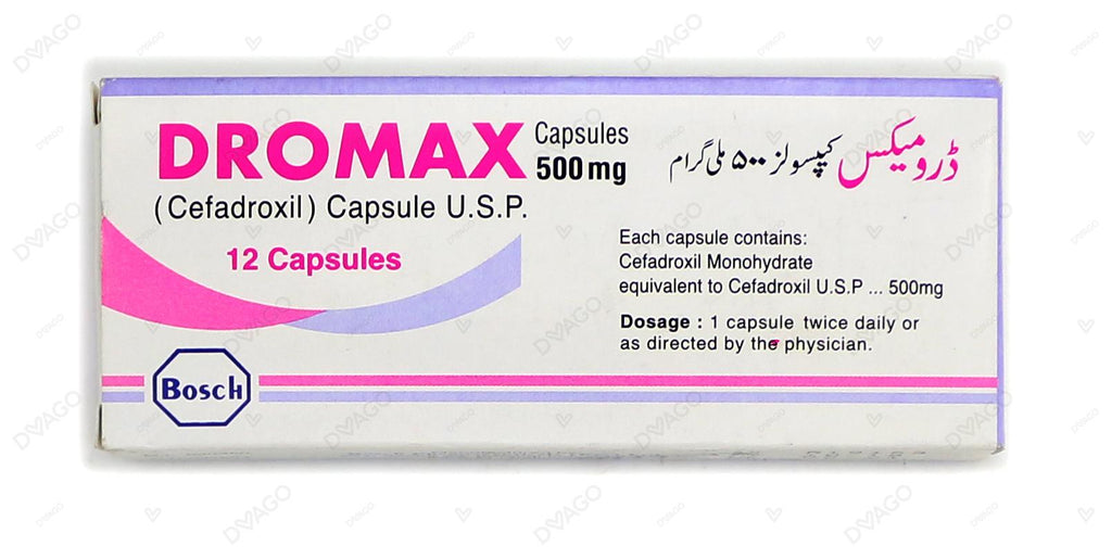 Dromax Capsules 500mg 2X6's