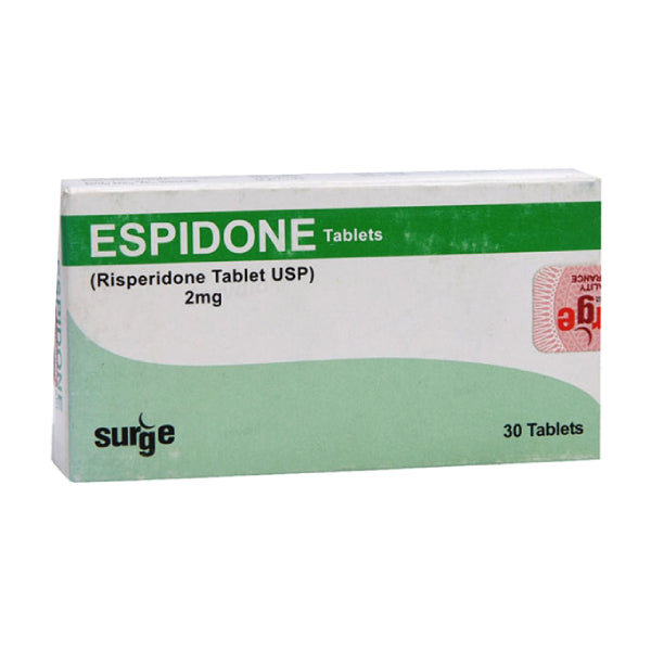 ESPIDONE 2MG TAB 30'S