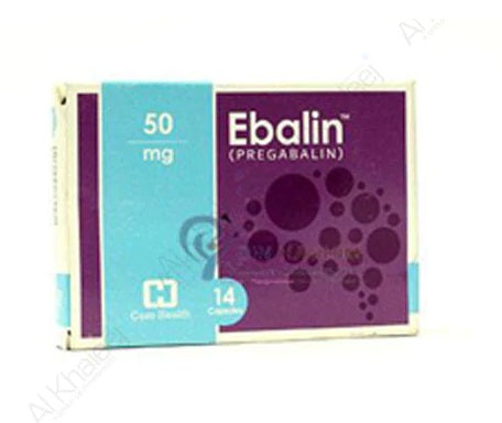 Ebalin 50mg Tablets 14's