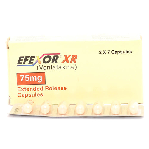 Efexor Capsules Xr 75mg 2X7's