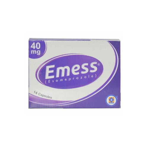 Emess 40mg Capsules 14's