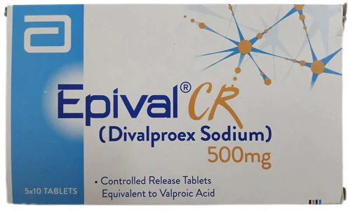 Epival Tablets Cr 500mg 5X10's