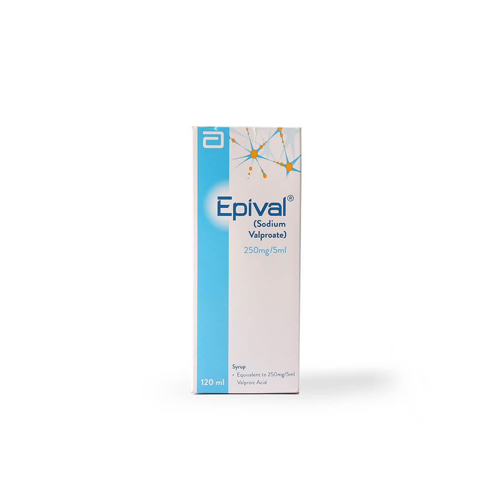 Epival 250mg Syrup 120ml