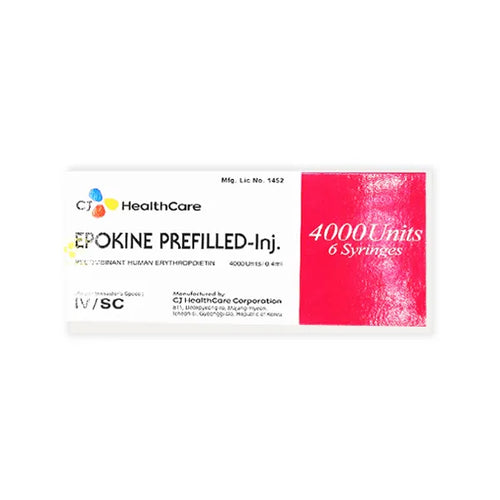 Epokine Injection 4000 Iu 6's