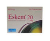 Eskem 20mg Capsules 1 X 14's