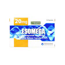 Esomega Capsules 20mg 2X7's