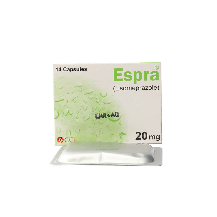 Espra Capsules 20mg 14's