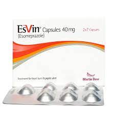 Esvin Capsules 40mg 14's