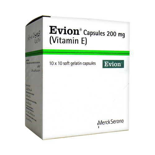 Evion Capsules 200mg 10X10's