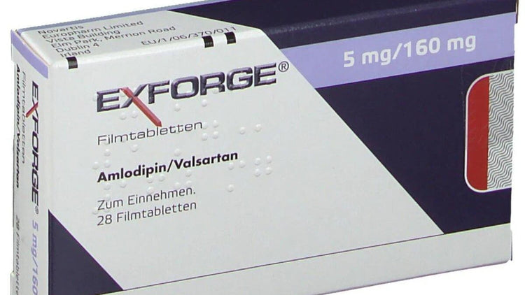 Exforge Tablets 5/160mg 28's