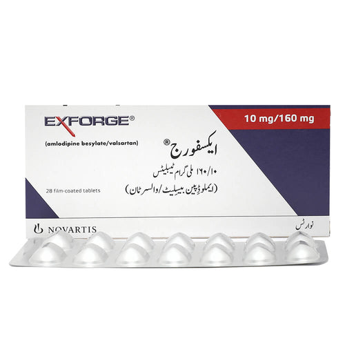 Exforge Tablets 10/160mg 28's