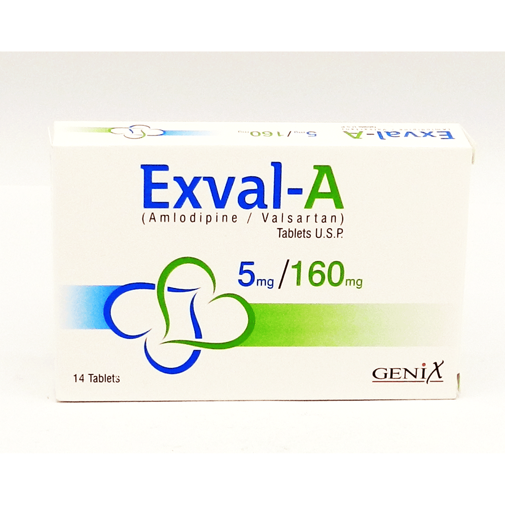 Exval-A 5/160mg Tablets 14's