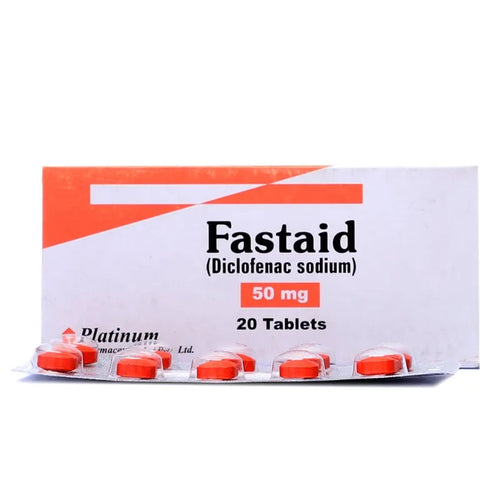Fastaid Tablets 50mg 2X10's