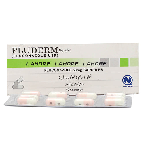 Fluderm Capsules 50mg 10's