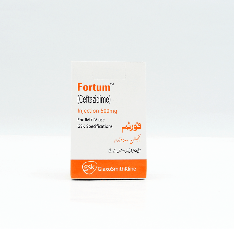 Fortum Injection 500mg 1 Vial