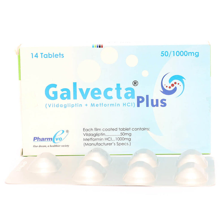 Galvecta 50/1000mg Tablet