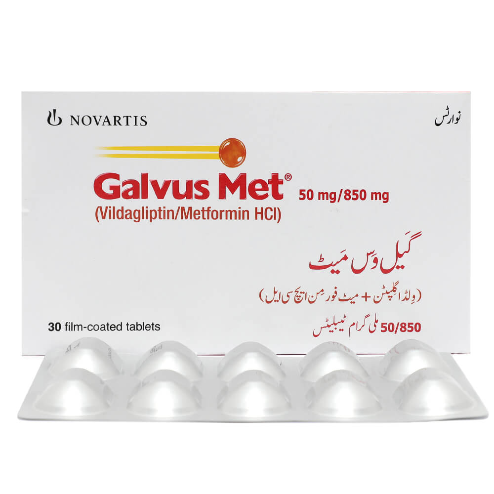 Galvus Met Tablets 50/850mg 30's