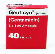 Genticyn Injection 40mg 1mlx3 Ampoules