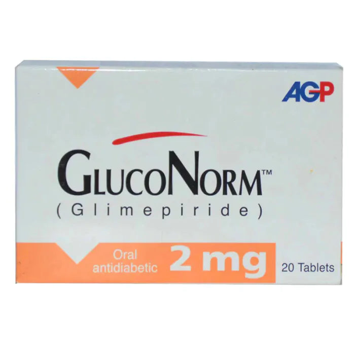 Gluconorm Tablets 2mg 2X10's