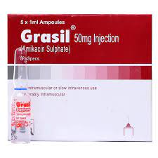 Grasil Injection 50mg 5 Ampoules X 1ml