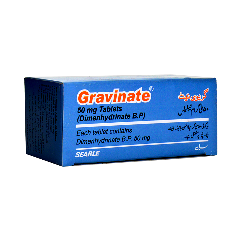 Gravinate Tablets 100's