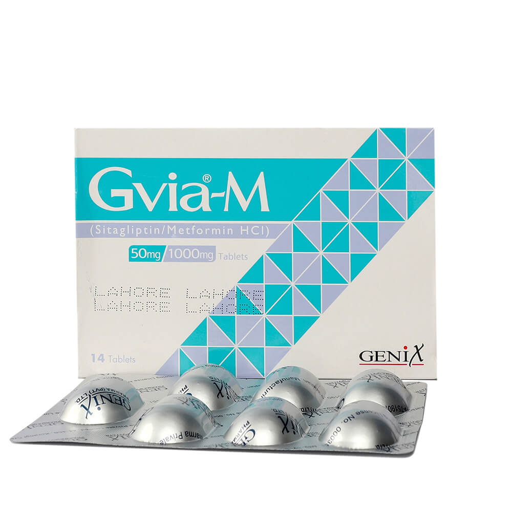 Gvia-M 50mg/1000mg Tablets