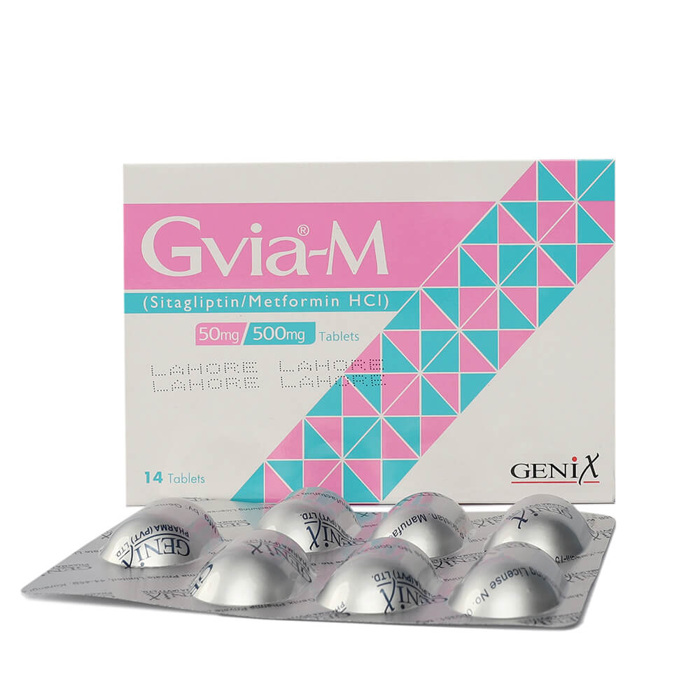 Gvia-M 50mg/500mg Tablets