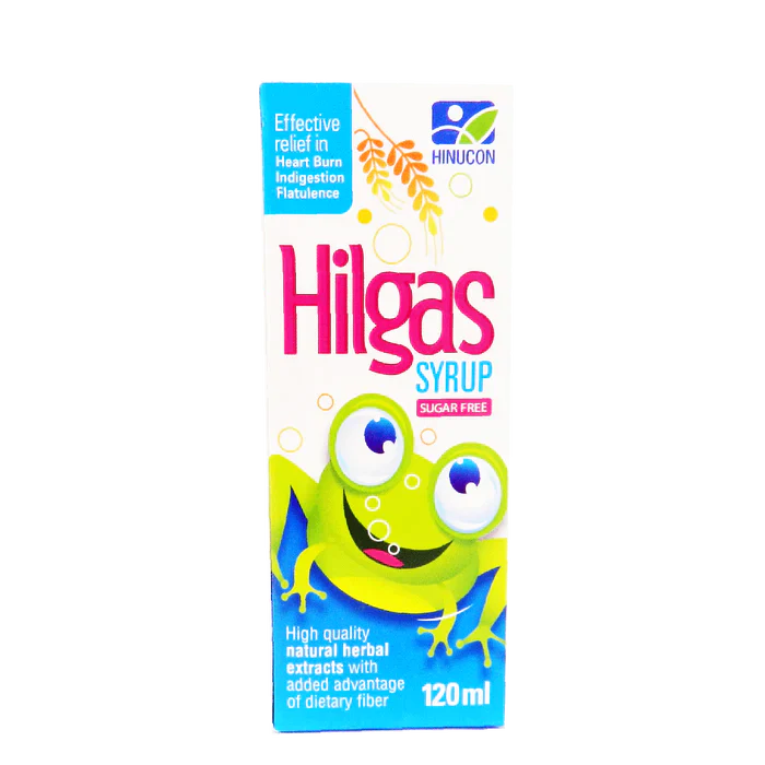 HILGAS 120ML SYRUP 1'S