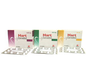 Hart Tablets 6.25mg 30's