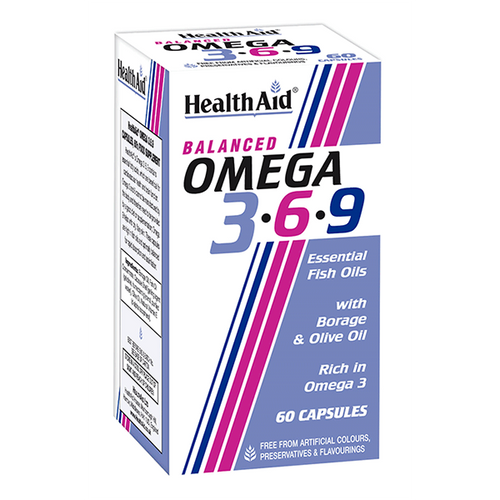 HealthAid Balanced Omega 3.6.9 60 Capsules