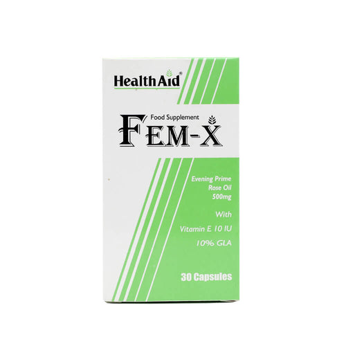 HealthAid Fem-X 500mg 30 Capsules