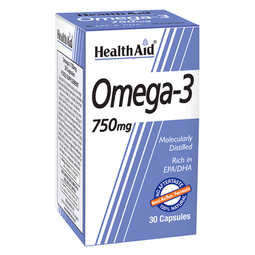 HealthAid Omega 3 750mg 30 Capsules